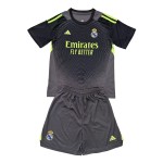 Günstige Fußballtrikots Real Madrid Torwart Kinder 2025-26 Schwarze Kurzarm